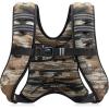 imageZELUS Weighted Vest 6lb8lb12lb16lb20lb25lb30lb Weight Vest with Reflective Stripe for Workout Strength Training Running Fitness Muscle Building Weight Loss WeightliftingBrushstroke Sand Camo