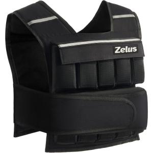 imageZELUS Weighted Vest 20lb30lb60lb Vest Adjustable Weights for Exercise Weight Vest for Men Workout Vest for Home Workouts Cardio Strength Training Weight Loss60lbIron Sandbags