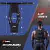 imageZELUS Weighted Vest Men 233645 lb Weight Vest with 101620 Adjustable Iron Weights for Muscle Building Strength ampamp Functional Training Weighted Vest for Men with Reflective StripsMidnight Black