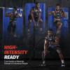 imageZELUS Weighted Vest Men 233645 lb Weight Vest with 101620 Adjustable Iron Weights for Muscle Building Strength ampamp Functional Training Weighted Vest for Men with Reflective StripsBlack