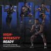 imageZELUS Weighted Vest Men 233645 lb Weight Vest with 101620 Adjustable Iron Weights for Muscle Building Strength ampamp Functional Training Weighted Vest for Men with Reflective StripsBlack