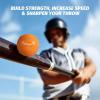 imageZELUS Weighted Baseball Set with Seams for Hitting Pitching Plyometric Baseballs with Carry Bag Variable Weighted Balls for All Skill LevelsFoundation Training6 Pack